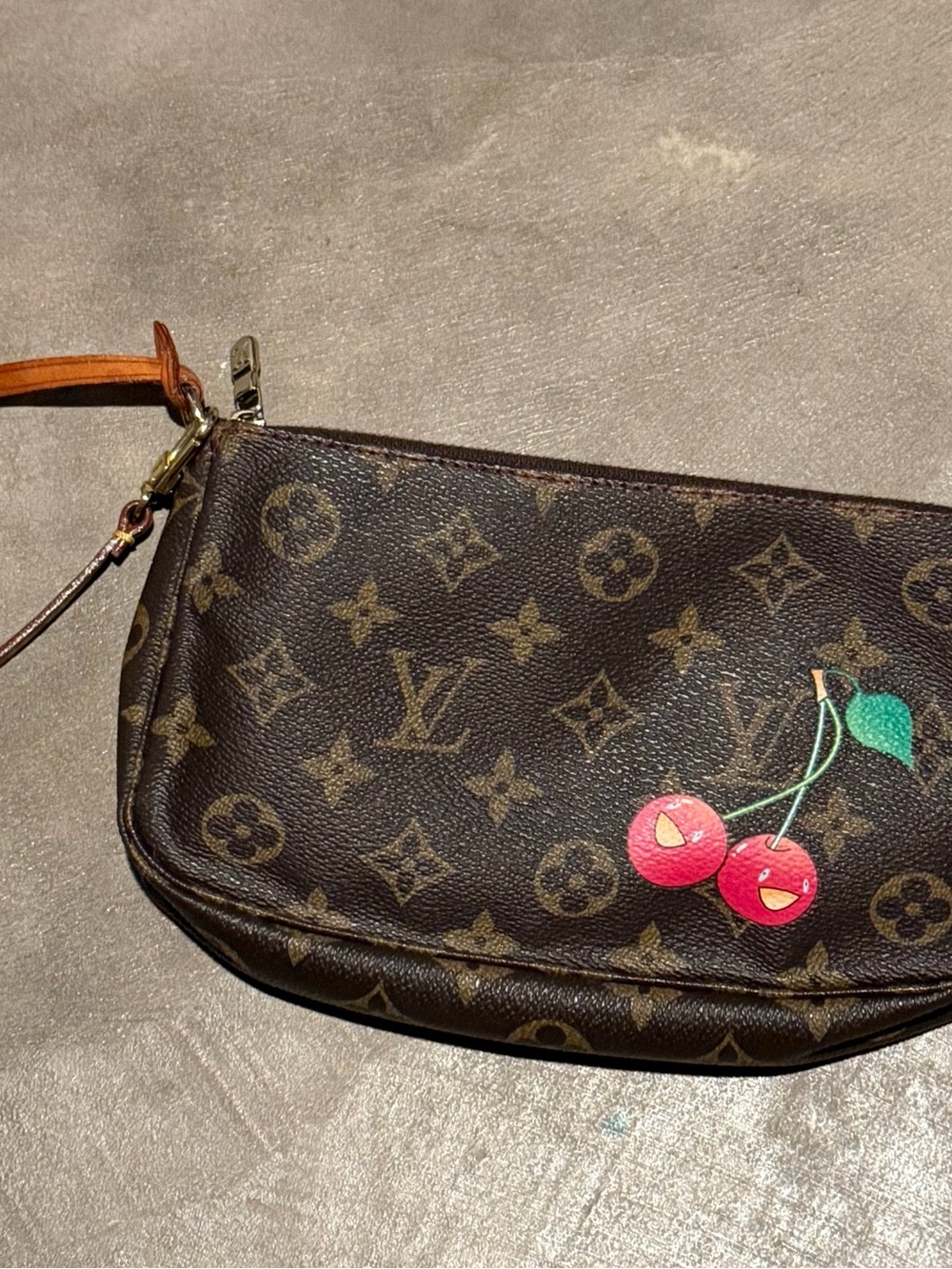 Louis Vuitton Monogram Cherry Mini Pochette